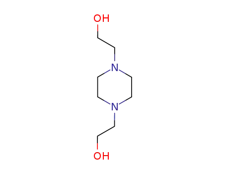 Molecular Structure of 122-96-3 (1,4-BIS(2-HYDROXYETHYL)PIPERAZINE)