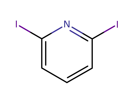 Molecular Structure of 53710-17-1 (2,6-Diiodopyridine)