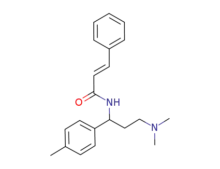 N-[3-dimethylamino-1-(4-methylphenyl)propyl]cinnamic amide