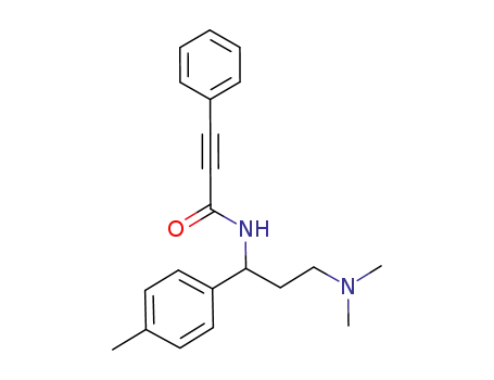 N-[3-dimethylamino-1-(4-methylphenyl)propyl]-3-phenylpropiolic amide