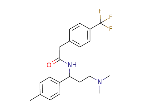 N-[3-dimethylamino-1-(4-methylphenyl)propyl]-2-(4-trifluoromethylphenyl)acetamide