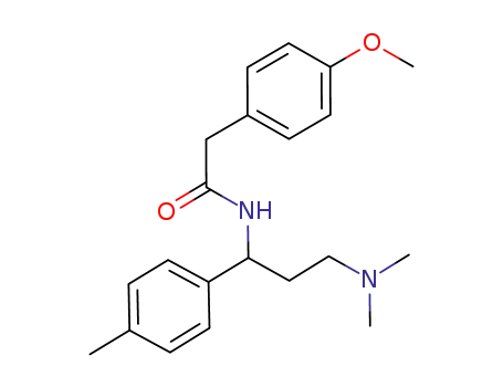 N-[3-dimethylamino-1-(4-methylphenyl)propyl]-2-(4-methoxyphenyl)acetamide