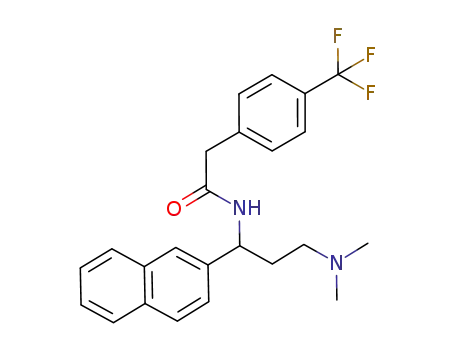 N-[3-dimethylamino-1-(2-naphthyl)propyl]-2-(4-trifluoromethylphenyl)acetamide