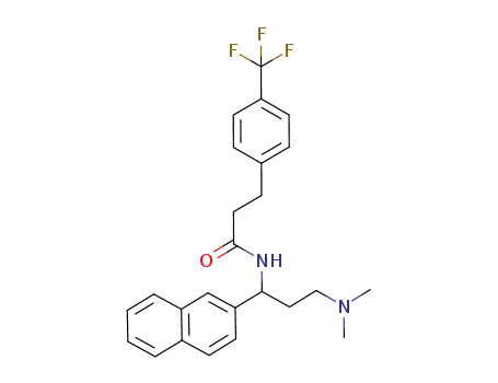 N-[3-dimethylamino-1-(2-naphthyl)propyl]-3-(4-trifluoromethylphenyl)propionamide