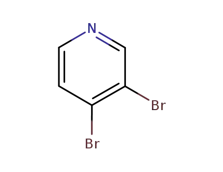Molecular Structure of 13534-90-2 (3,4-DIBROMOPYRIDINE)