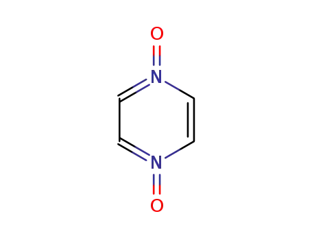 Molecular Structure of 2423-84-9 (PYRAZINE-N,N'-DIOXIDE)