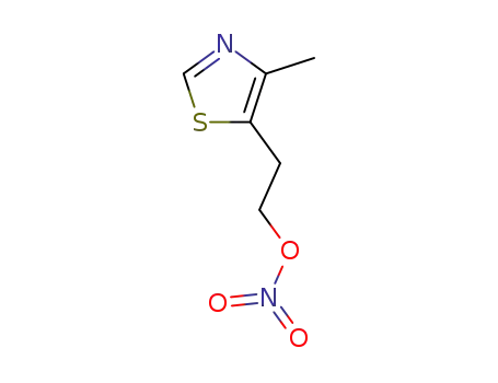 4-methyl-5-(β-nitroxyethyl)thiazole