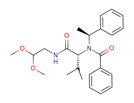 N-((1R)-1-{[(2,2-dimethoxyethyl)amino]carbonyl}-2-methylpropyl)-N-[(1S)-1-phenylethyl]benzamide