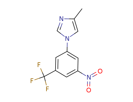 4-Methyl-1-(3-nitro-5-trifluoromethyl-phenyl)-1h-imidazole