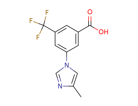 Benzoic acid,3-(4-methyl-1H-imidazol-1-yl)-5-(trifluoromethyl)-
