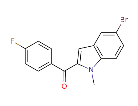 (5-bromo-1-methyl-1H-indol-2-yl)-(4-fluoro-phenyl)-methanone