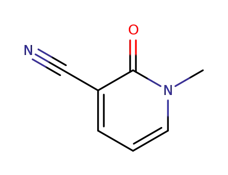 Molecular Structure of 767-88-4 (1-Methyl-3-cyanopyridine-2(1H)-one)