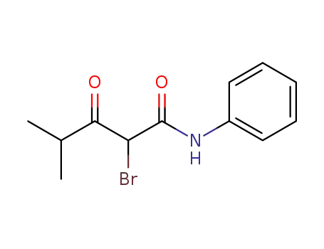 Molecular Structure of 807361-46-2 (Pentanamide, 2-bromo-4-methyl-3-oxo-N-phenyl-)