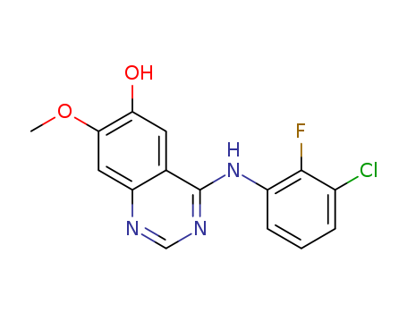 4-(3-Chloro-2-fluoroanilino)-6-hydroxy-7- methoxyquinazoline Cas no.58-05-9 98%