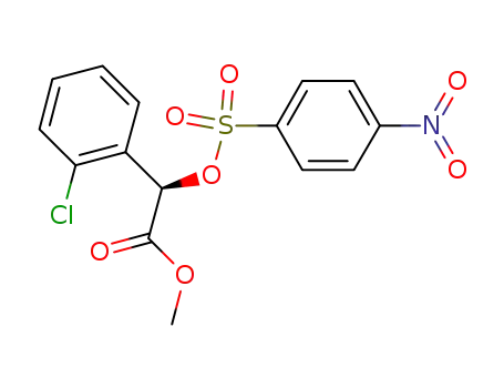 (R)-2-(2-chlorophenyl)-2-(4-nitrobenzenesulfonyloxy)acetic acid methyl ester