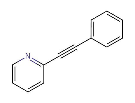 Molecular Structure of 13141-42-9 (2-(2-phenylethynyl)pyridine)