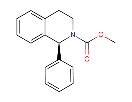 methyl (1S)-1-phenyl-3,4-dihydro-2(1H)-isoquinoline-carboxylate