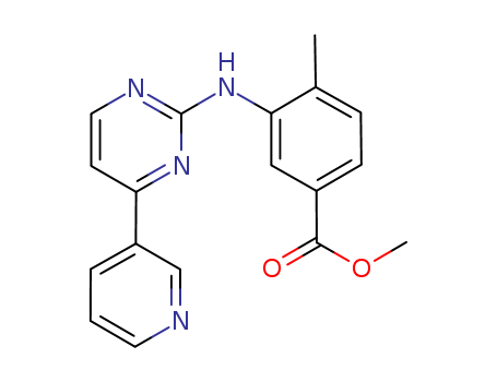 4-Methyl-3-[[4-(3-pyridinyl)-2-pyrimidinyl]amino]benzoic acid methyl ester