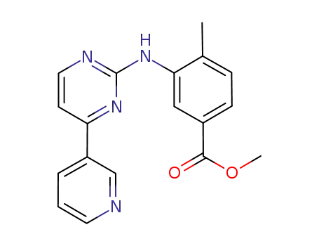 methyl 4-methyl-3-[[4-(3-pyridyl)pyrimidin-2-yl]amino]benzoate