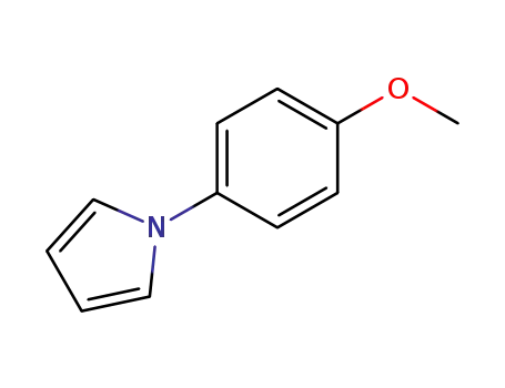 Molecular Structure of 5145-71-1 (1-(4-METHOXYPHENYL)-1H-PYRROLE)