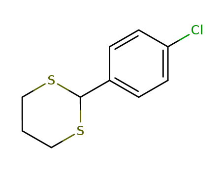 Molecular Structure of 10359-09-8 (2-(4-chlorophenyl)-1,3-dithiane)