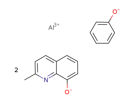 bis(2-methyl-8-quinolinato)(phenolate)aluminum