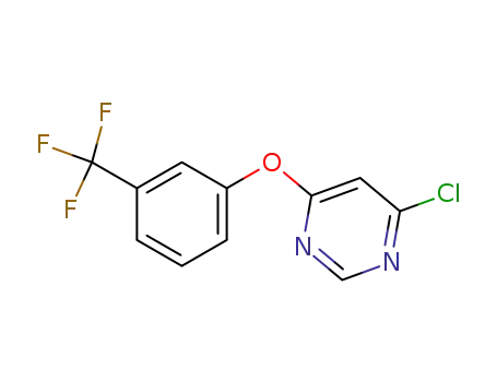 4-chloro-6-[(α,α,α-trifluoro-m-tolyl)oxy]pyrimidine