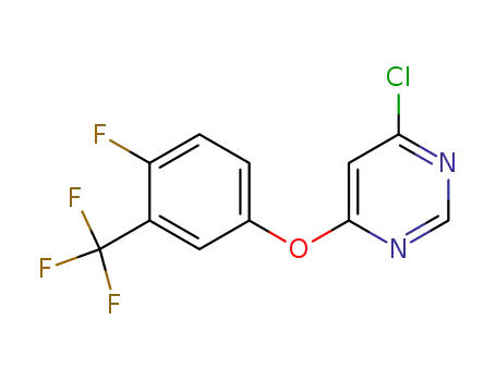 4-chloro-6-[(α,α,α,4-tetrafluoro-m-tolyl)oxy]pyrimidine