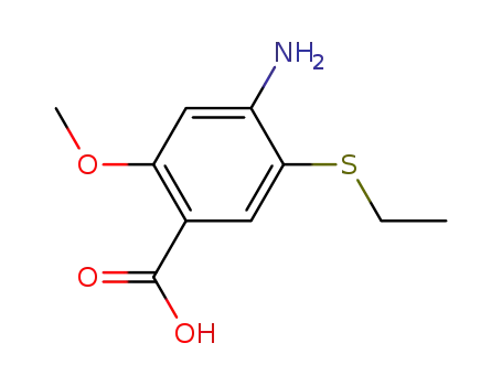 2-methoxy-4-amino-5-ethylthio benzoic acid