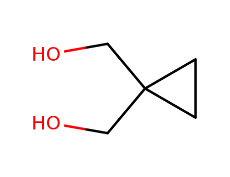 Molecular Structure of 39590-81-3 (1,1-Bis(hydroxymethyl)cyclopropane)