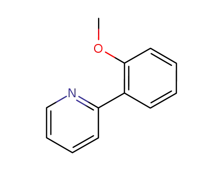 Molecular Structure of 5957-89-1 (Pyridine, 2-(2-methoxyphenyl)-)