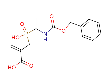 [1-(benzyloxycarbonylamino)ethyl](2-carboxy-2-propenyl)phosphinic acid