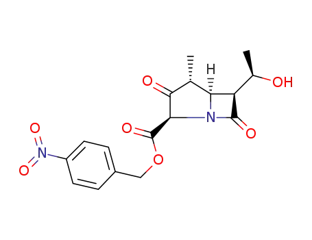 p-nitrobenzyl (2R,4R,5S,6S)-6-[1'(R)-hydroxyethyl]-4-methyl-3,7-dioxo-1-azabicyclo[3.2.0]heptan-2-carboxylate