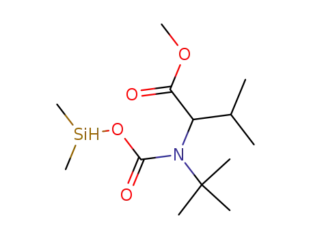 N-t-butyldimethylsilyloxycarbonylvaline methyl ester