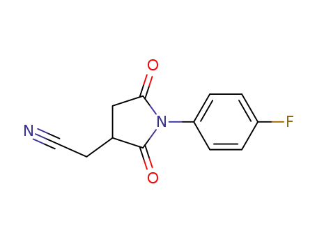 3-Cyanomethyl-1-(4-fluorophenyl)-pyrrolidine-2,5-dione