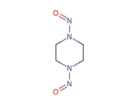 Molecular Structure of 140-79-4 (N,N'-DINITROSOPIPERAZINE)