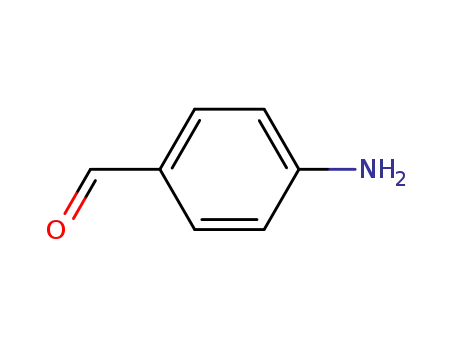 Molecular Structure of 556-18-3 (4-Aminobenzaldehyde)
