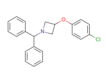 3-(4-chlorophenoxy)-1-(diphenylmethyl)azetidine