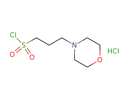 3-(morpholin-4-yl)propane-1-sulfonyl chloride hydrochloride