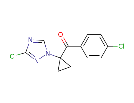1-(4-chlorobenzoyl)-1-(3-chloro-1,2,4-triazol-1-yl)-cyclopropane