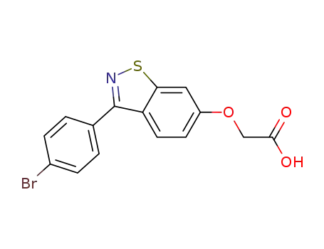 [3-(4-Bromo-phenyl)-benzo[d]isothiazol-6-yloxy]-acetic acid