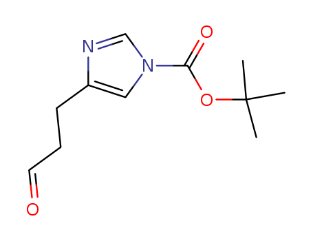 1H-Imidazole-1-carboxylic acid, 4-(3-oxopropyl)-, 1,1-dimethylethyl  ester