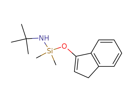 N-(tert-butyl)-N-(1-(1H-3-indenyloxy)-1,1-dimethylsilyl)amine