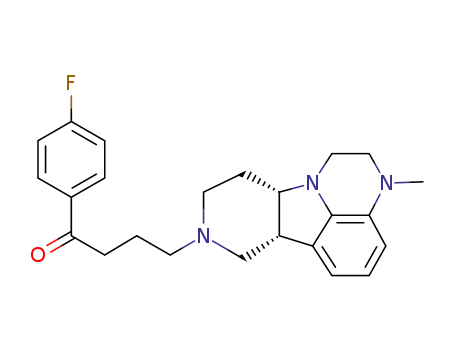 1-(4-fluorophenyl)-4-((6bR,10aS)-3-methyl-2,3,6b,9,10,10a-hexahydro-1H,7H-pyrido[3‘,4‘:4,5]pyrrolo[1,2,3-de]quinoxalin-8-yl)butan-1-one