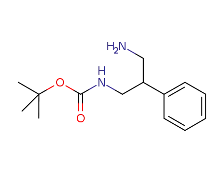 Molecular Structure of 437708-57-1 (tert-butyl 3-amino-2-phenylpropylcarbamate)