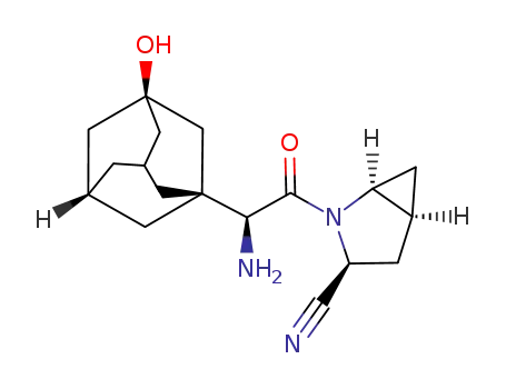 Molecular Structure of 361442-04-8 (Saxagliptin)
