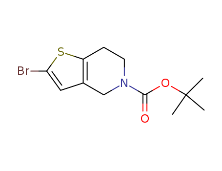 TERT-BUTYL 2-BROMO-6,7-DIHYDROTHIENO[3,2-C]PYRIDINE-5(4H)-CARBOXYLATE