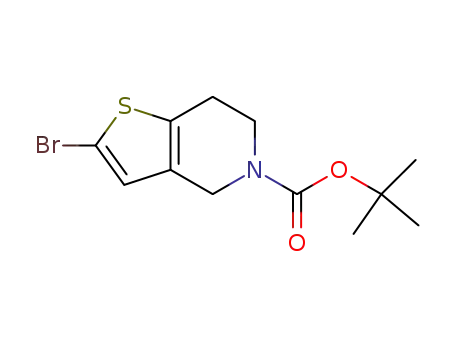 2-bromo-6,7-dihydrothieno[3,2-c]pyridine-5(4H)-carboxylic acid tert-butyl ester