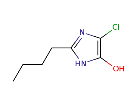 2-butyl-4-chloro-5-hydroxyimdazole