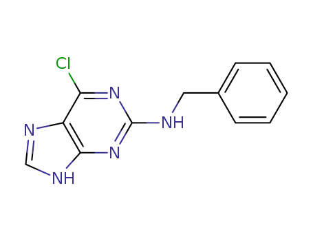 2-phenylmethylamino-6-chloropurine